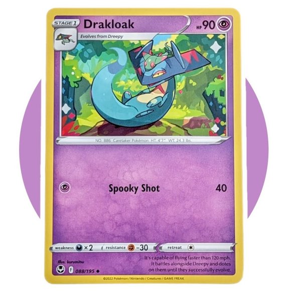 drakloak pokemon card value Drakloak 090/192 x2 - RCL main image 1